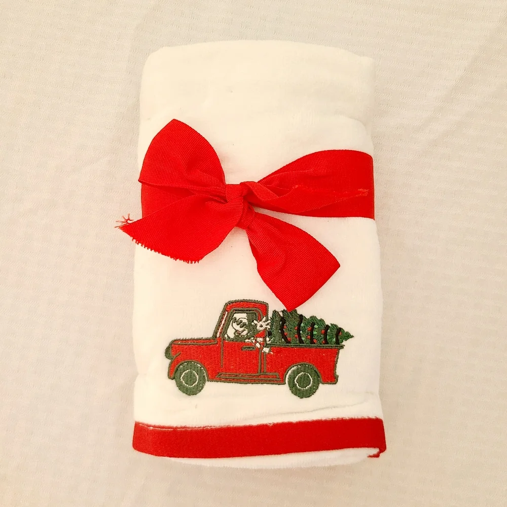 👀50% OFF❤🛻 NWOT‼️ 2-pack of Disney brand Mickey Mouse Holiday Hand Towels